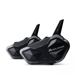 Sistem de comunicare Midland BTR1 Advance-twin pentru casca moto - Img 2