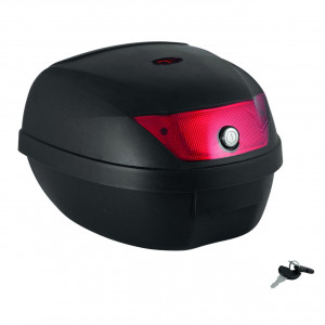 Top case moto, MULTIFIX, 28 litri - Negru