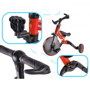 Tricicleta TRIKE FIX MINI, 3in1 adaptabila, culoare Rosie - Img 3