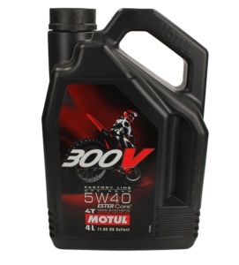 Ulei Moto 4T 300V FL OFF ROAD 5W40 - 4L MOTUL 104135