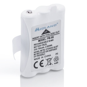 Acumulator Midland PB-X6 700mAh NiMh pentru stații radio XT50 și XT60