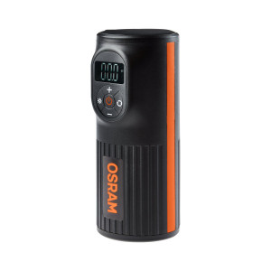Compresor moto bike cu acumulator Osram TYRE inflate 2000, 5200 mAh , presiune maxima 120PSI / 8.3 bar, display digital , Micro USB - Img 3