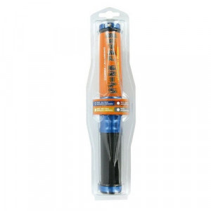 Manere albastre motocicleta METAL, Lampa