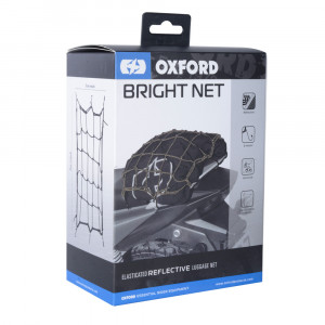 Plasa pentru fixat bagaje Oxford Negru / /Reflectorizant - Img 2