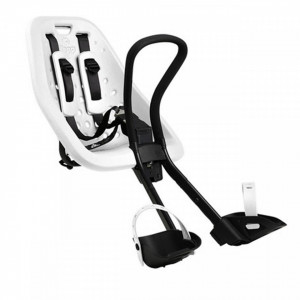 Scaun pentru copii - Thule Yepp Mini White, cu montare pe bicicleta in fata - Img 1