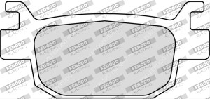 Set Placute Frana Moto