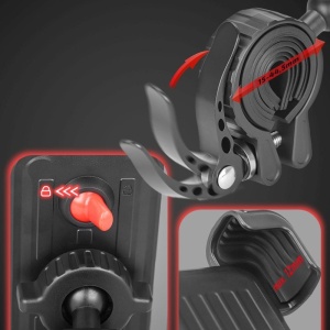 Suport Premium pentru Telefon HEYNER® – Fixare Sigură pe Bicicletă - Img 10