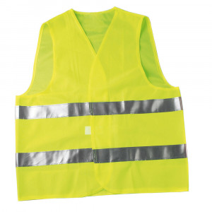 Vesta reflectorizanta pentru motocicleta, bicicleta, jogging, culoare - Galben