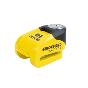 Antifurt moto/blocator disc de frână Quartz XD6 OXFORD culoare galben/negru