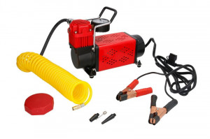 Compresor aer portabil 120psi 12V 72l/min Husar - Img 1