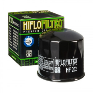 Filtru ulei moto HIFLO pentru motociclete, HF202 - Honda VF400,500,700,750,1000 - Kawasaki EX400,500, VN750