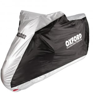 Husa-prelata protectie impermeabila scuter motocicleta Aquatex argintiu L - CV204