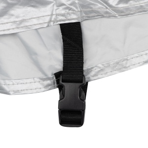 Husa Protectie Moto Impermeabila & Rainex& Oxford, Negru/Argintiu, S - Img 4