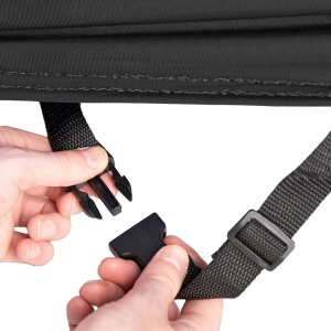 Husa Protectie Motocicleta de Interior Protex Stretch Oxford, Negru XL - Img 3