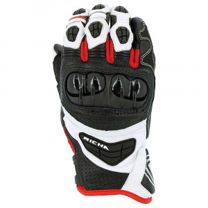 Manusi moto Richa Stealth - negru/alb/rosu - Img 4