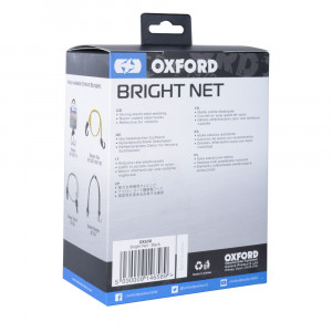 Plasa pentru fixat bagaje Oxford Negru / /Reflectorizant - Img 3