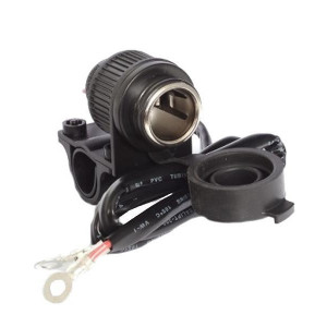 Priza moto cu fixare pe ghidon Vicma, 12V - Img 2