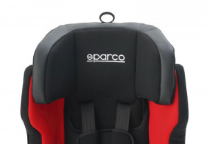 Scaun auto pentru copii SPARCO SPRO 700BL, 9-36 kg , cu sistem ISOFIX - Negru / Rosu - Img 4