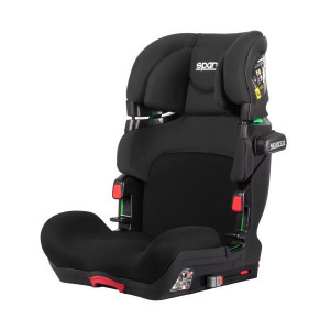 Scaun auto pentru copii SPARCO SPRO 800IG23GR , 100-150 cm, cu sistem ISOFIX - Negru / Gri