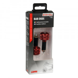 Set capete ghidon universale, Lampa, SU-3 - Rosu - Img 2