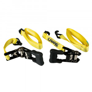 Set de curele de prindere cu clichet Pro-Safe, rezistente - 5 m - Img 1