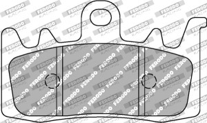 Set Placute Frana Moto