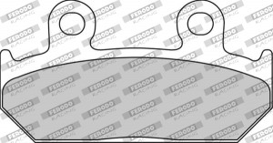 Set Placute Frana Moto