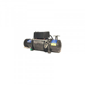 Troliu auto Husar Winch 12000Lbs 5443KG cu sufa sintetica telecomanda cu fir si wireless - Img 4