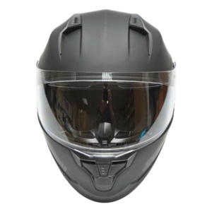 Casca moto integrala negru mat cu viziera transparenta si ochelari de soare, marimea L, model Arcane II - Img 3