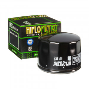 Filtru ulei HIFLO pentru motociclete, HF552 - Benelli 250,304, Moto Guzzi 125,250,750,850,1000
