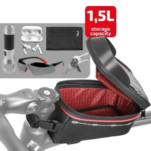 Geantă Premium pentru Bicicletă HEYNER® – Suport Telefon & Design Impermeabil - Img 11
