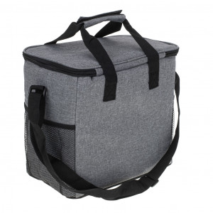 Geanta termoizolanta pentru picnic sau plaja, capacitate 16l, culoare Gri - Img 7
