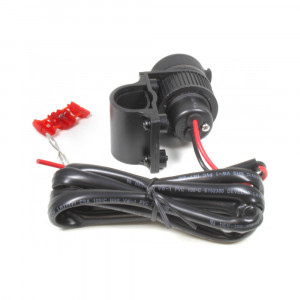 Încărcător USB Duo Albrecht cu două porturi pentru motociclete, mașini, bărci 12-18V - Img 3