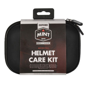 Kit intretinere casca moto OXFORD MINT - 4 produse curatare, antiaburire, igienizare, carpa - Img 4