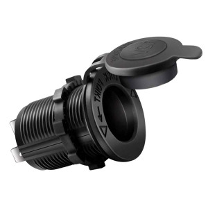 Priza de Bricheta Universala, etansa, pentru vehicule offroad, ATV, SSV, quad, moto sau utilaje agricole, alimentare 12V - 24V - Img 2
