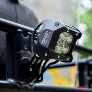 Proiector LED pentru Off-Road, ATV, SSV, culoare 6500K, 1440 lm, tensiune 9 - 36V, dimensiune 95 x 77 mm - Img 2