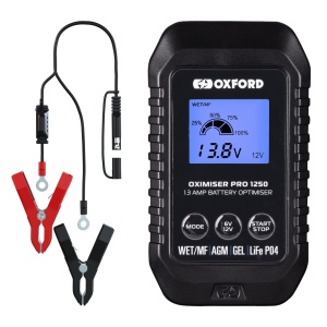 Redresor baterie inteligent Oxford Oximiser Pro 1250 6V/12V pentru motociclete, ATV, scutere