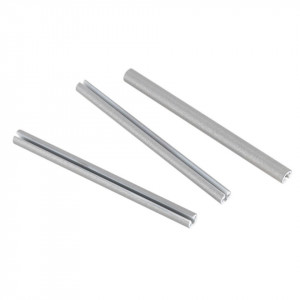 Set 12 ornamente din material reflectorizant pentru spite bicicleta, culoare gri - argintiu - Img 2