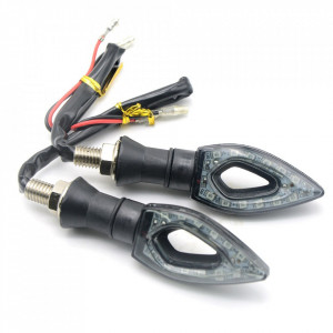 Set 2 lampi semnalizare Arrow Led pentru motocicleta, 12V, AVX-ZD59 - Img 1