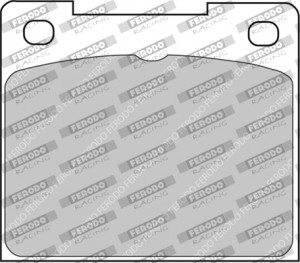 Set Placute Frana Racing