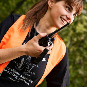 Stație radio PMR portabilă Midland G9 PRO, 32 canale, VOX, Dual PTT - Img 2