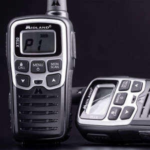 Stație radio PMR portabilă Midland XT 50 set 2 bucăti - Img 5