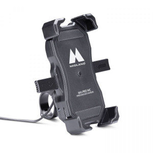 Suport de telefon cu încărcător wireless Midland pentru motociclete