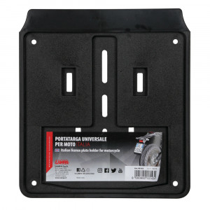 Suport numar inmatriculare moto Lampa - Img 2