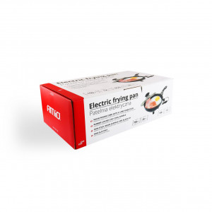 Tigaie electrica cu capac pentru camion 20cm x 4cm 150W 12V - Img 5