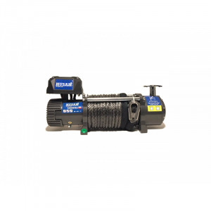 Troliu auto Husar Winch 10000Lbs 4536KG cu sufa sintetica telecomanda cu fir si wireless - Img 2
