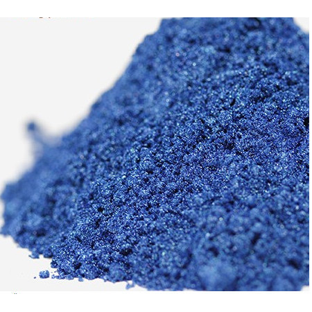 Pigment mineral perlat albastru inchis 8 gr
