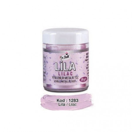 Colorant alimentar metalizat pudra 10 gr liliac