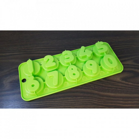 Forma plastic pentru cuburi de gheata Numere