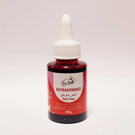 Colorant alimentar lichid pe baza de apa Rosu Intens 60 gr
